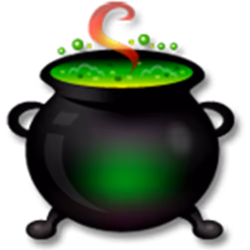 The witch's cauldron