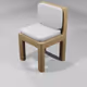the wood chair