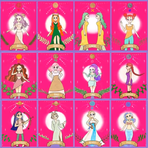 The 12 Zodiacs of Aina