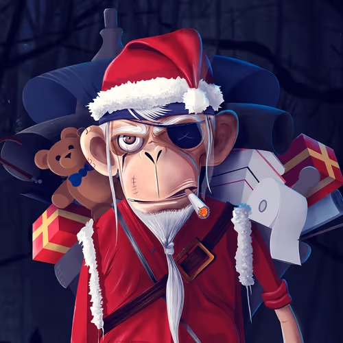 The Ape Santa Claus