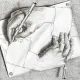 The art of a painters hands