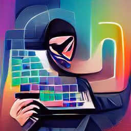 the cyber hero.
