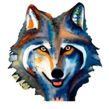 The friendly wolf
