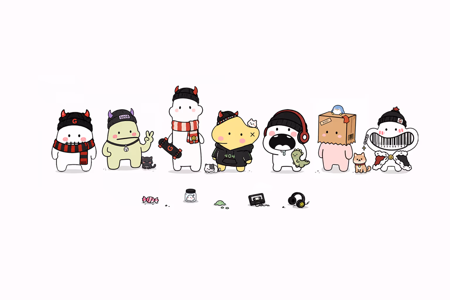 TheGloobs banner artwork