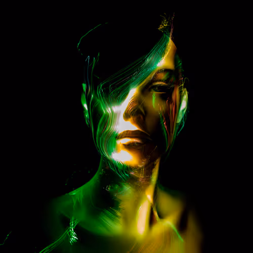 LIGHTPAINTING MANNEQUIN