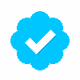 blue check