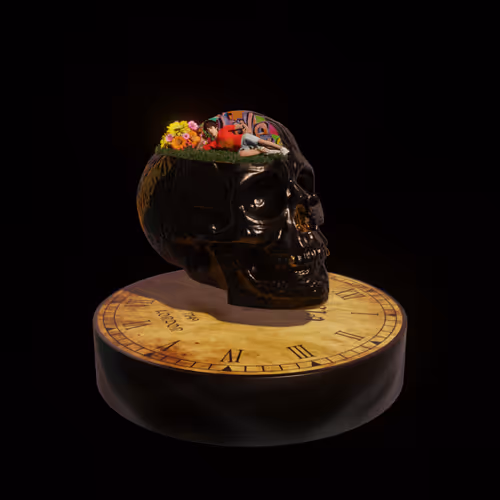 The Skull, The Beauty, The Skull