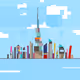 The Skyline. Dubai