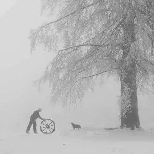 The Solitude Of The Snowman - old