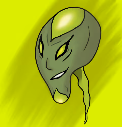 THE SPERM ALIEN.