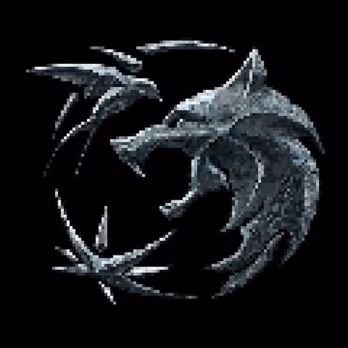 The Witcher but Pixel-Art