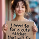 This NFT Exists Because a $5 Sticker Is Apparently the Key to My Emotional Stability