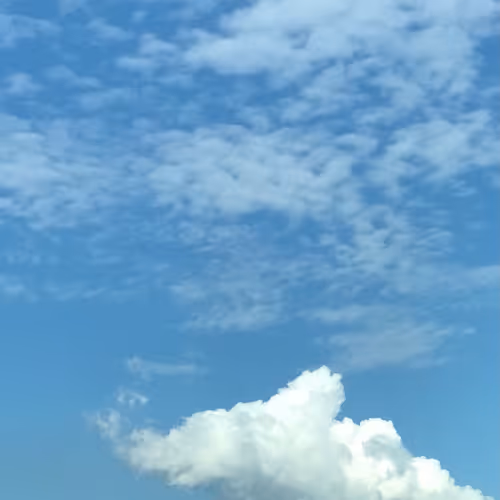 thought bubbles of the sky