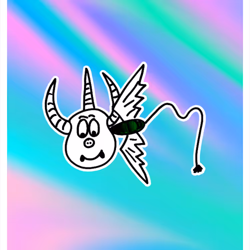 Thoughtful Three Horned Harpik  VeeFriends