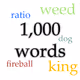 1,000 Words