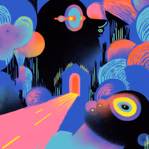 thrives on bold contrasts