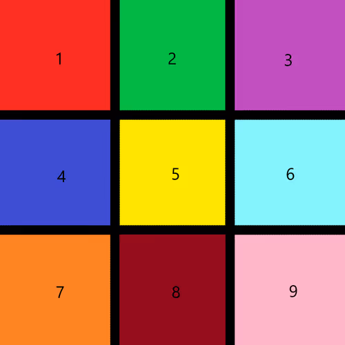 Tic Tac Toe Color