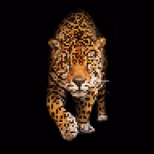 Tiger Pixel Art V2