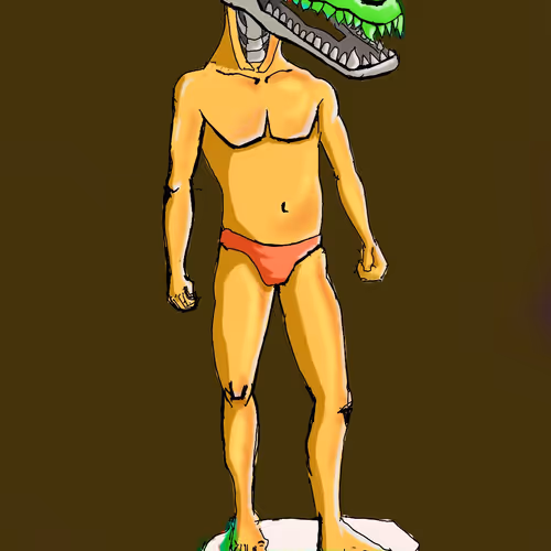 TIGER SKULL MAN - old