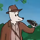 Time Traveling Dog - old