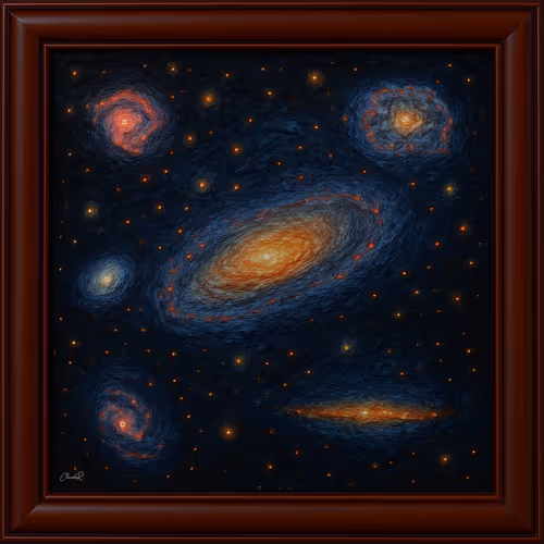 Timeless Voyage Through Endless Galaxies