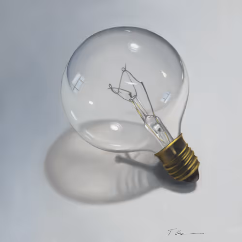 Tina Blondell - High resolution digital images of original oil & watercolor paintings of objects.