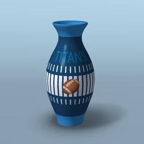 Titans Football Ceramics