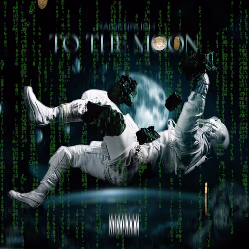 To The Moon moving matrix NFT