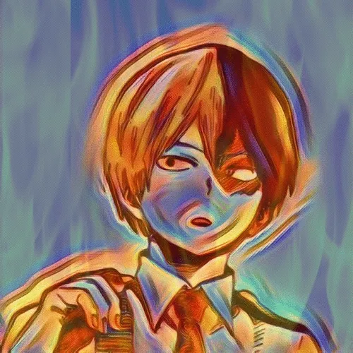 Shoto Todoroki on Fire!