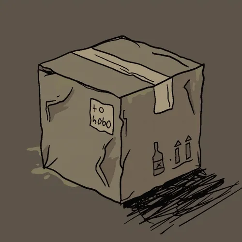 To Hobo mysterious Box - old