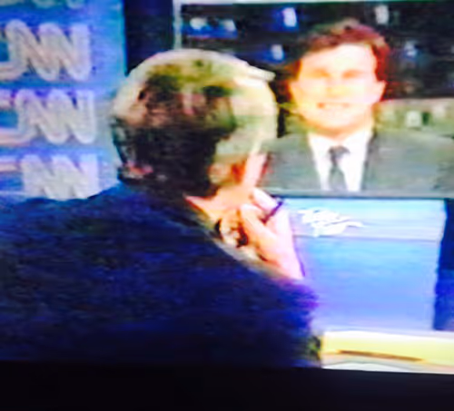 Thats me the Solar Kid Tom Zatar Kay on CNN