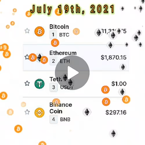 Tomorrow about Cryptocurrency