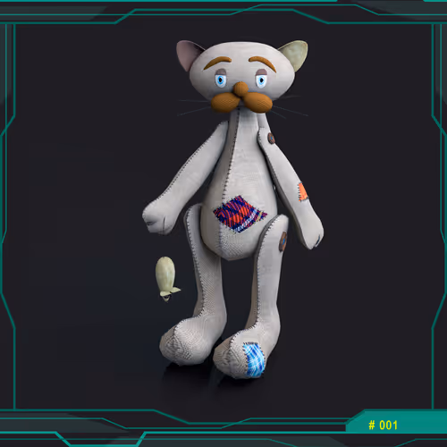 Toy 3ds max modelled and textured