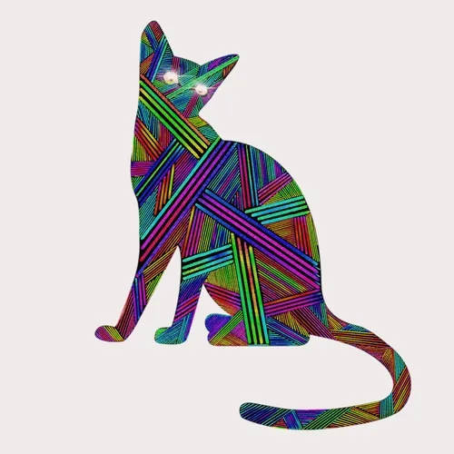 Tracery cat