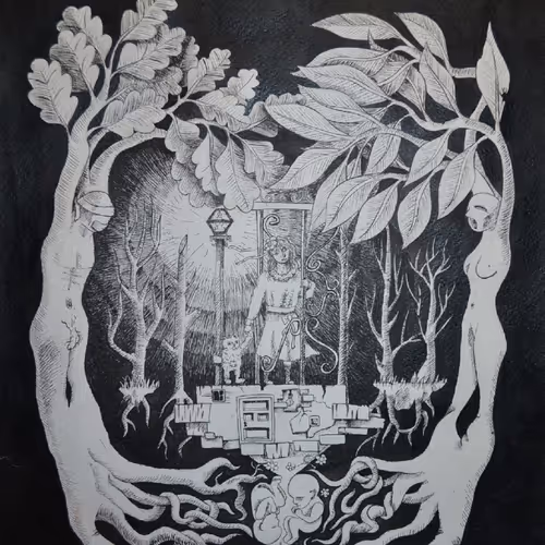 Traditional Graphic Art - old