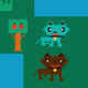 Traveling cats Adam and Eve