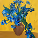 Irises-bright