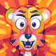 Tremendous Tiger Lava (Iconics 1/1) by VeeFriendsIconics