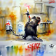 Tribute 2 Banksy!!! - old