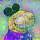 Trippy Pixel Whale 6192