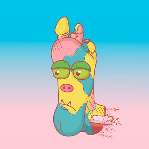 The Real Monster Foot - old