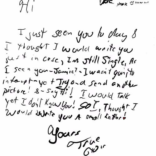 True letter