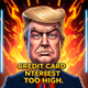 Trump credit card interest ( ADJUSTMENT ) Pay down credit NFT's - $SCR Polygon Deposits Redirector