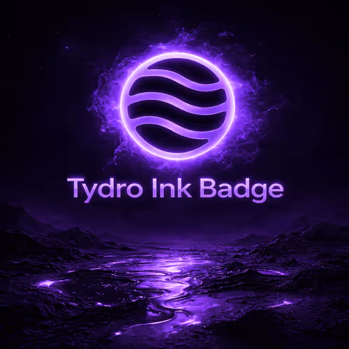 Tydro INK Badge