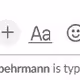 Gerd is typing