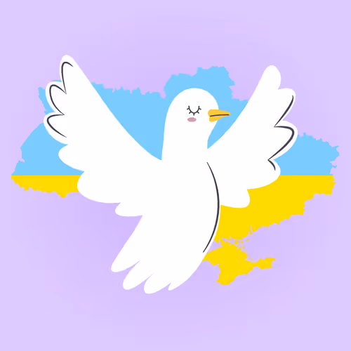 Doves of peace UA - old