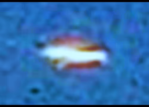 UFO photos taken from an airplane window