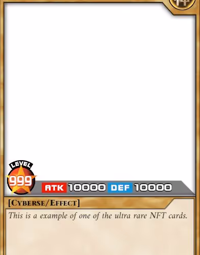 Ultra Rare NFT Trading Cards - old