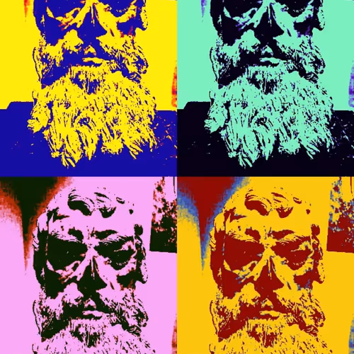 UNIQUE ANTIQUE POP ART KINGS