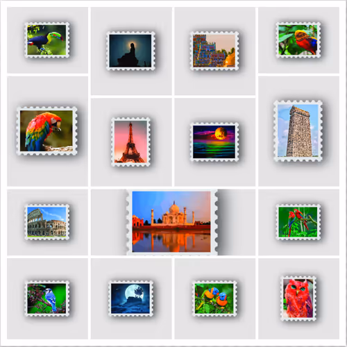 Unique Collections Of Stamps